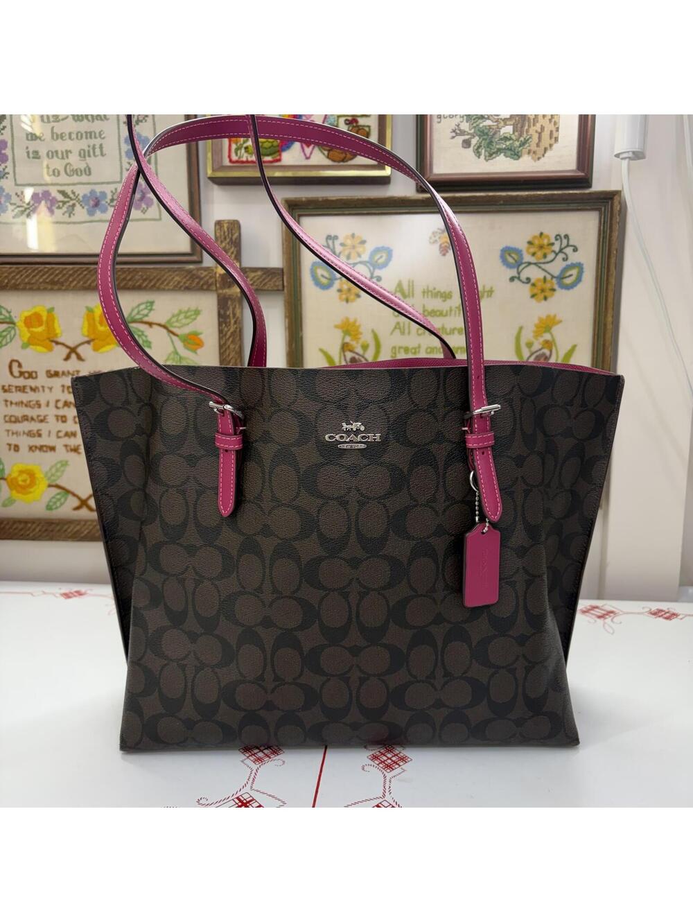 Coach 1665 “Molly” tote signature canvas - Picture 1 of 9